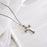 Black Crown Cross Necklace