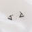 Open Triangle Minimalist Earrings