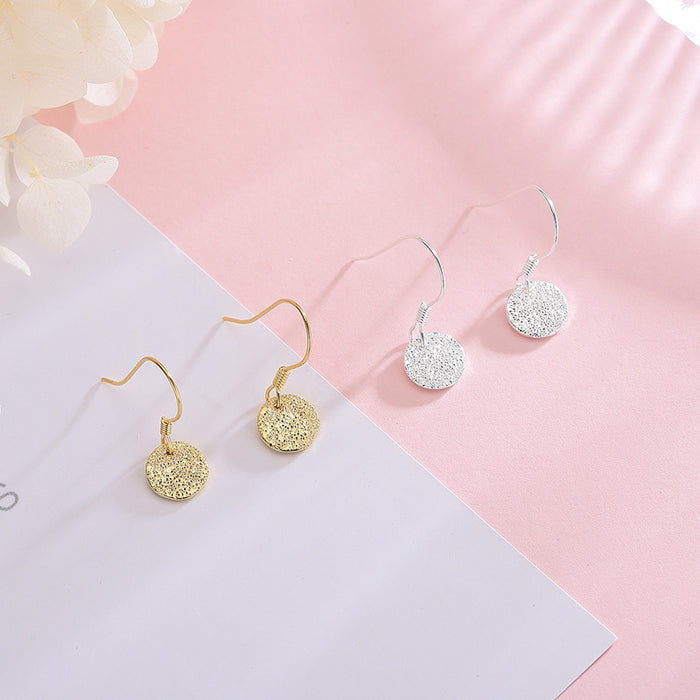 Geometric Shiny Round Earrings