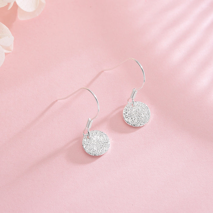Geometric Shiny Round Earrings