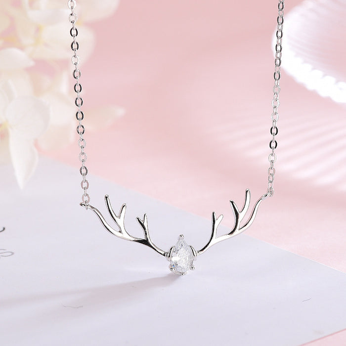 Antlers Gem Necklace