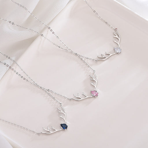 Antlers Gem Necklace