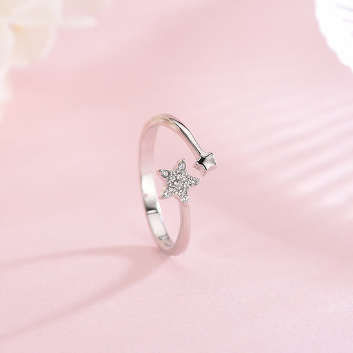 Star Tail Diamond Ring