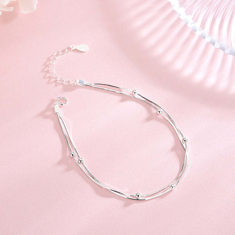 Octagonal Silver Bracelet