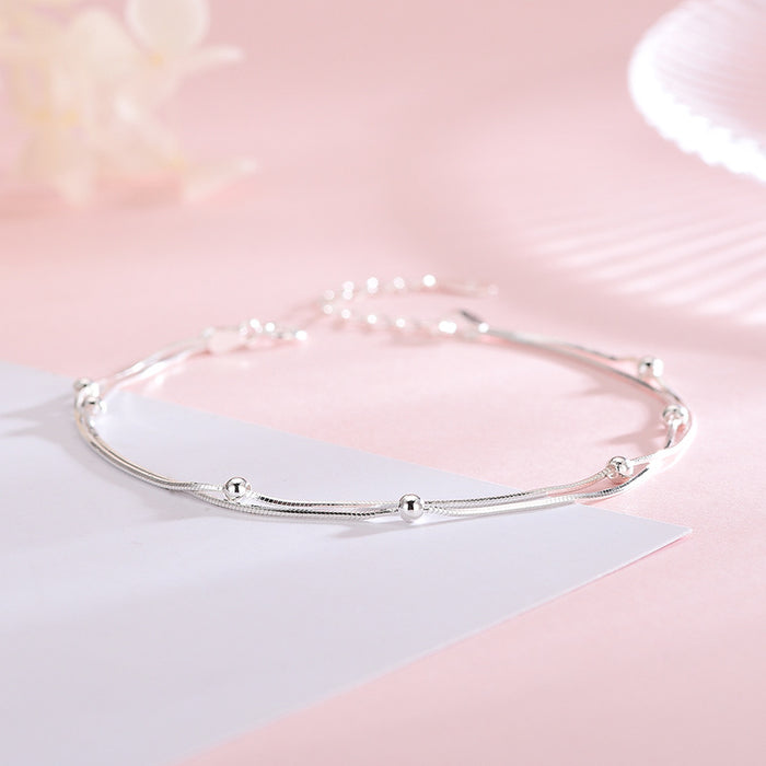 Octagonal Silver Bracelet