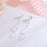 Flower Wave Drop Earrings