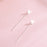 Clover Sterling Silver Drop Earring