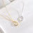 Irregular Oval Necklace