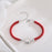 Piglet Red Rope Bracelet