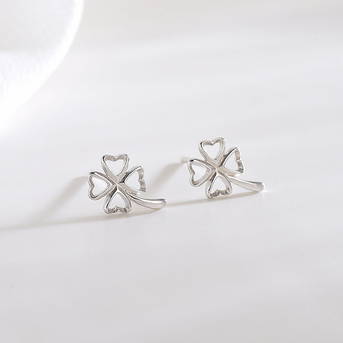 Lucky Four-Leaf Clover Earrings