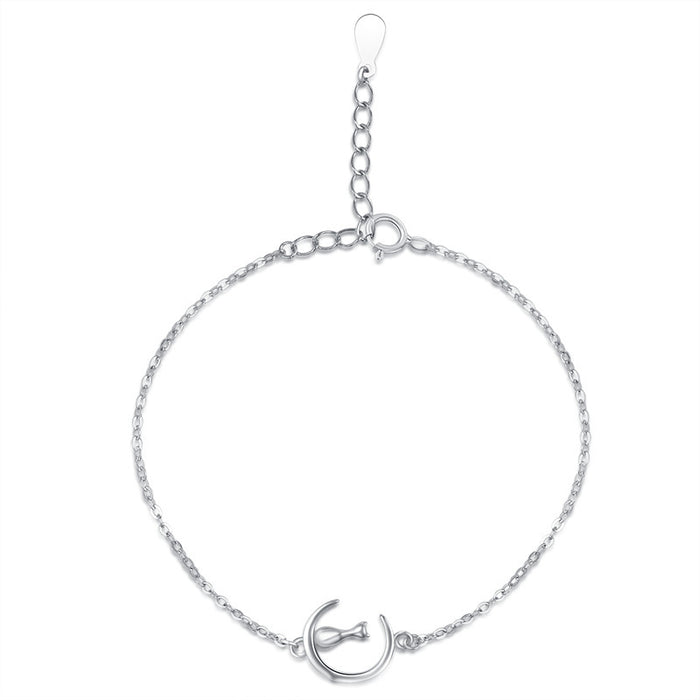 Moon Cat Bracelet