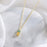 Pineapple Precious Gem Necklace