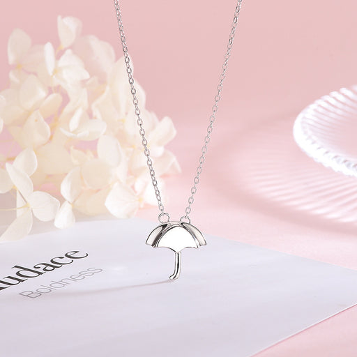 Umbrella Pendant Necklace