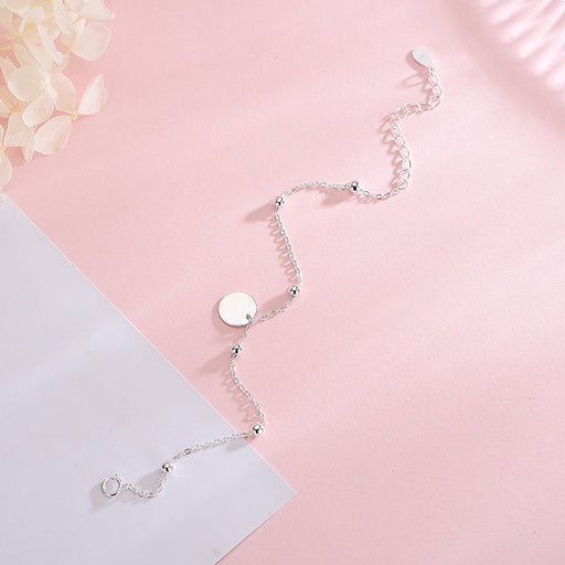 Silver Round Plated Bracelet