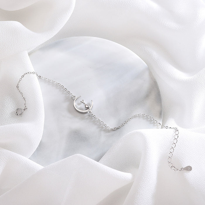 Moon Cat Bracelet