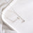 Silver Cross Tilt Necklace