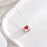 Square Heart Clavicle Necklace