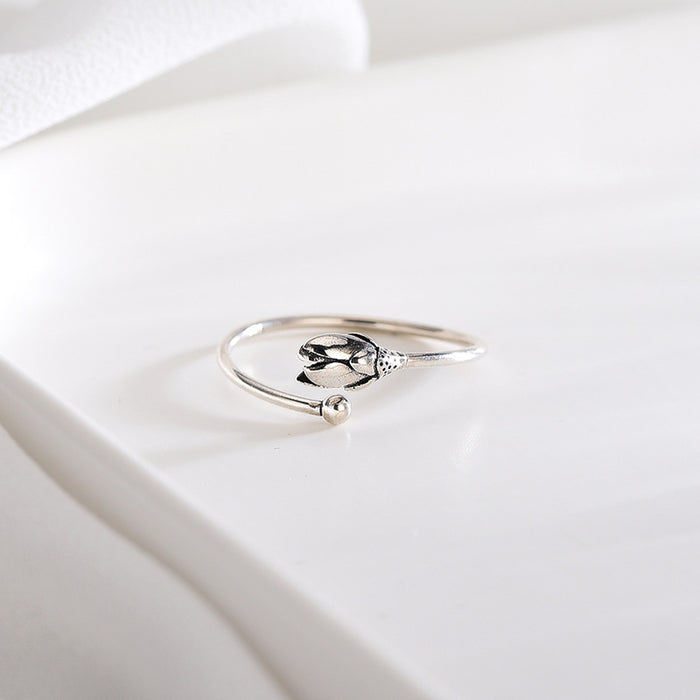 Tulip Adjustable Ring