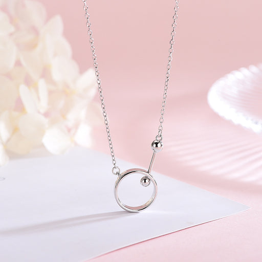 Silver Clavicle Chain Necklace