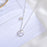 Pearl Silver Chain Necklace