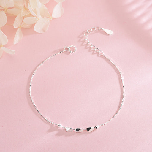 Silver Bead Bracelet
