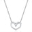 Literary Love Heart-Shaped Necklace
