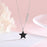 Black Star Pendant Necklace