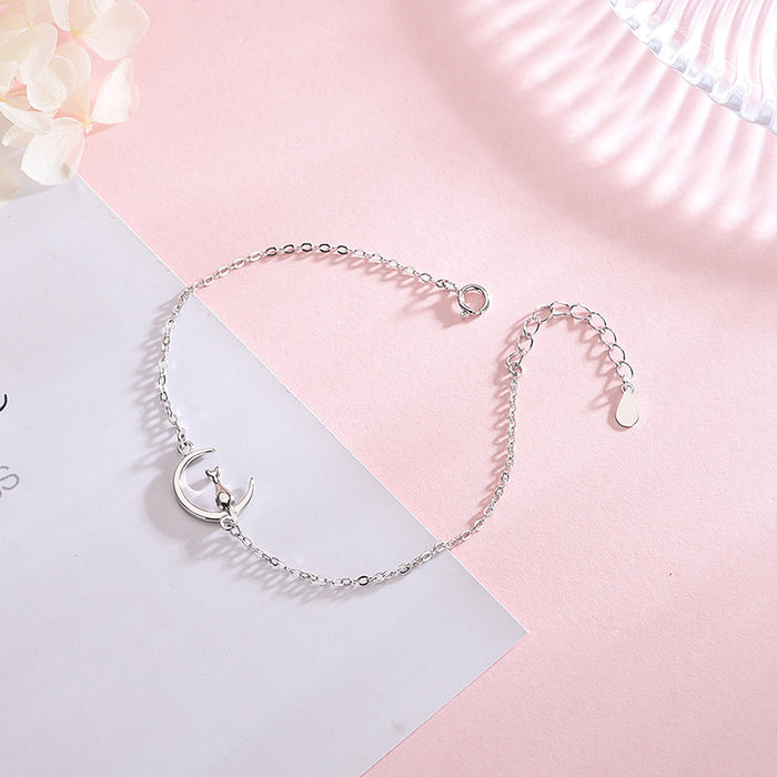 Moon Cat Bracelet