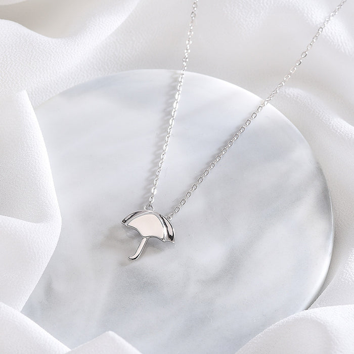 Umbrella Pendant Necklace