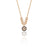 Gold Devil's Eye Pendant