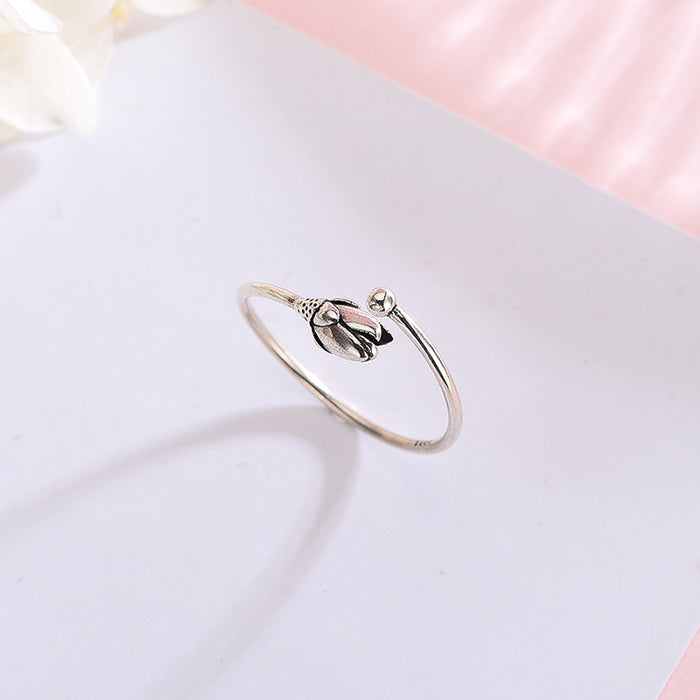 Tulip Adjustable Ring