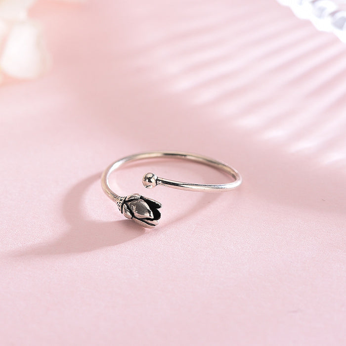 Tulip Adjustable Ring