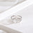 Double-Layer Diamond Ring