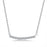 Diamond Curved Necklace