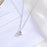 Geometric Triangle Necklace