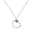 Mini Red Heart Necklace