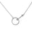Silver Clavicle Chain Necklace
