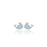Blue Little Whale Earrings