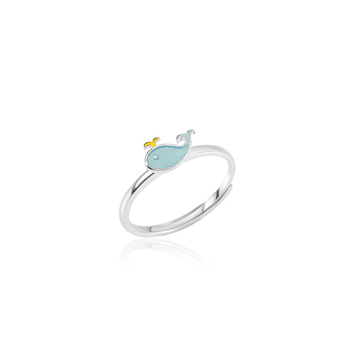 Turquoise Dolphin Ring