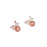 Silver Bow Diamond Crystal Earrings
