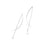 Star Wave Long Drop Earrings