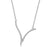 V-Shaped Diamond Necklace