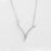 V-Shaped Diamond Necklace