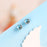 Blue Mermaid Tear Earrings