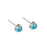 Blue Mermaid Tear Earrings