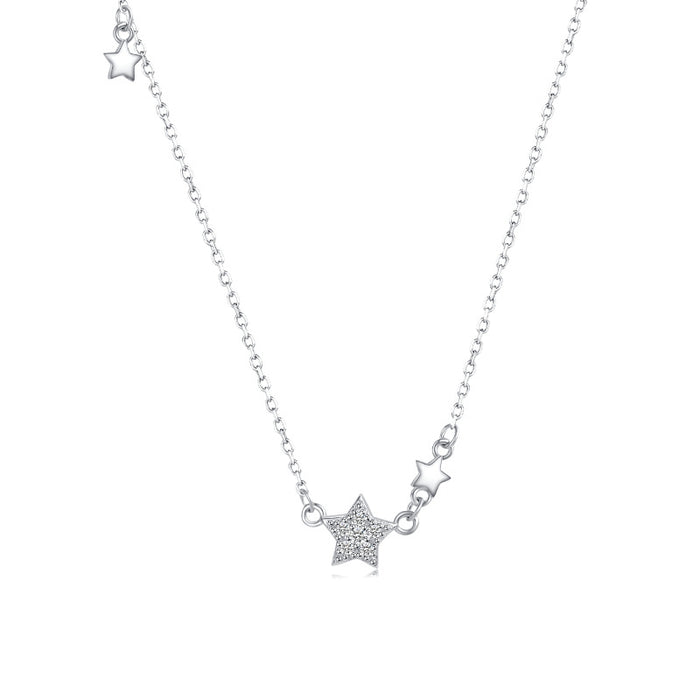 Diamond Star Necklace