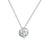 Polygon Cube Diamond Necklace