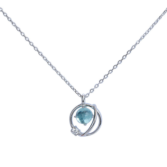 Blue Universe Aurora Necklace