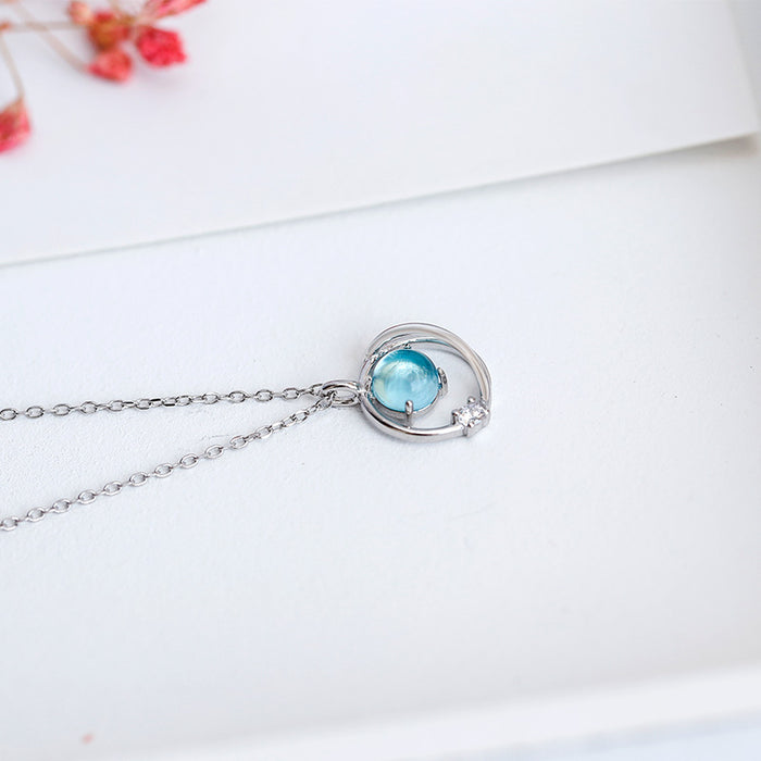Blue Universe Aurora Necklace