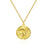 Cupid Angels Round Necklace